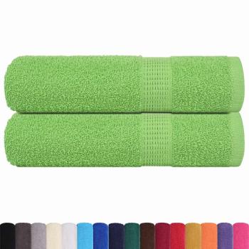 Handtücher FROGN 2 Stk. Apfelgrün 50x100 cm 360 g/m²