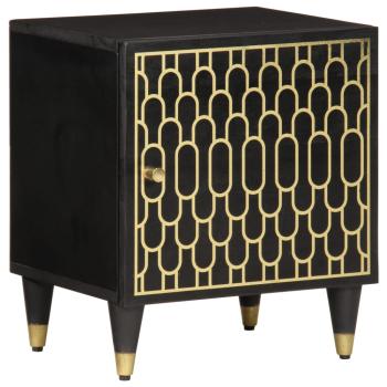 Nachttische 2 Stk. 40x33x46 cm Massivholz Mango