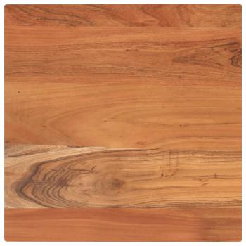 ARDEBO.de - Tischplatte 60x60x2,5 cm Quadratisch Massivholz Akazie