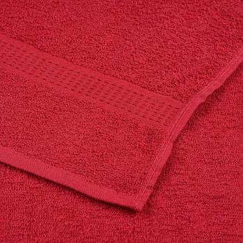 Saunatücher FROGN 2 Stk. Rot 80x200 cm 360 g/m²