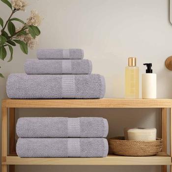 Handtücher FROGN 10 Stk. Grau 50x100 cm 360 g/m²