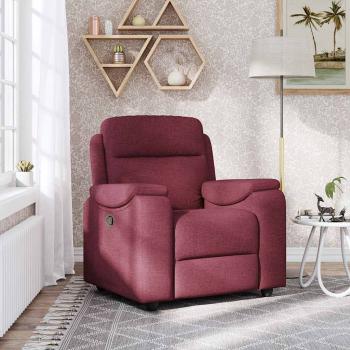 ARDEBO.de - Relaxsessel Weinrot Stoff