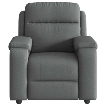 Relaxsessel Dunkelgrau Stoff
