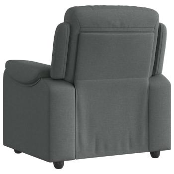 Relaxsessel Dunkelgrau Stoff