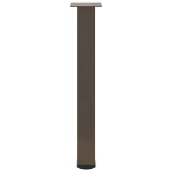 Konsolentischbeine 4 Stk. Naturstahl 72-74 cm Stahl