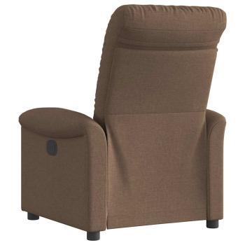 Relaxsessel Braun Stoff