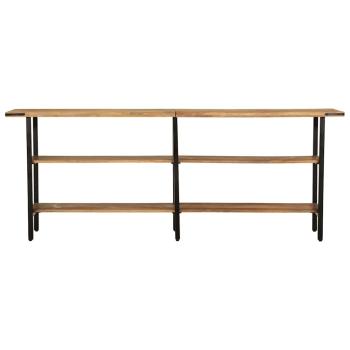 Konsolentisch 180x35x70 cm Massivholz Mango