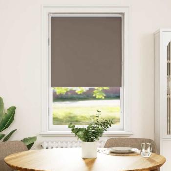 ARDEBO.de - Verdunkelungsrollo Kaffeebraun 75x130cm Stoffbreite 70,7 cm