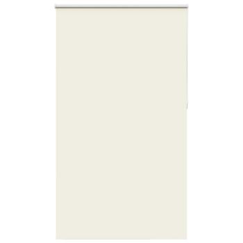 ARDEBO.de - Verdunkelungsrollo Cremeweiß 140x210cm Stoffbreite 136,6cm