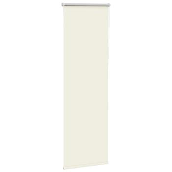 Verdunkelungsrollo Cremeweiß 55x175cm Stoffbreite 50,7 cm