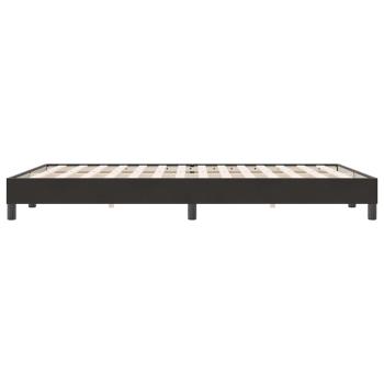 Boxspringbett ohne Matratze Schwarz 140x220 cm Samt