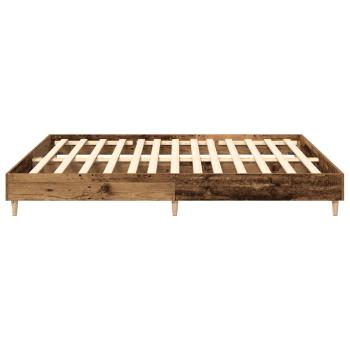 Bettgestell ohne Matratze Altholz 180x200cm Holzwerkstoff