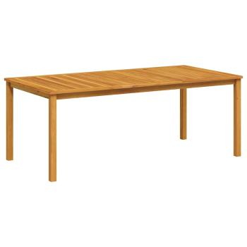 ARDEBO.de - Gartentisch 200x100x74 cm Massivholz Akazie