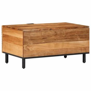 Couchtisch 80x50x40 cm Massivholz Akazie
