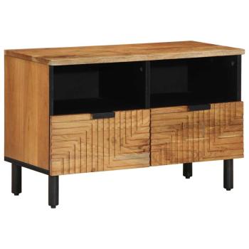 ARDEBO.de - TV-Schrank 70x33x46 cm Massivholz Akazie