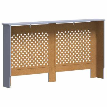 Heizkörperverkleidung Anthrazit 152x19x81,5 cm MDF