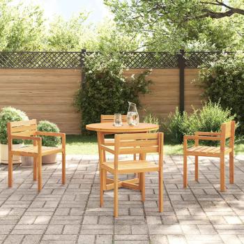 Gartenst?hle 4 Stk. 50x53x80 cm Massivholz Akazie