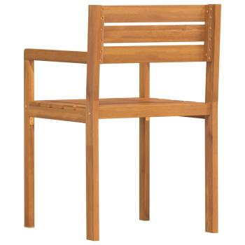 Gartenst?hle 4 Stk. 50x53x80 cm Massivholz Akazie