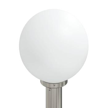 Pollerleuchten mit Sensor&Steckdose 3 Stk. 120 cm Edelstahl IP44