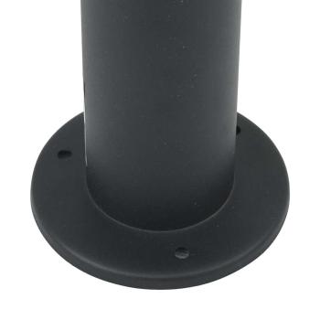 Pollerleuchten 3 Stück 80 cm Schwarz IP44