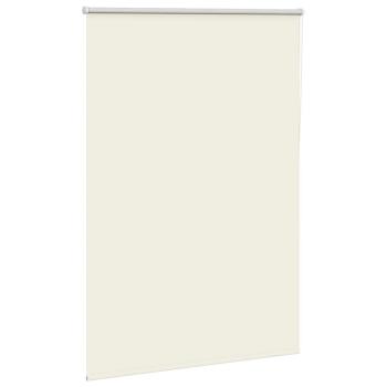 Verdunkelungsrollo Cremeweiß 115x130cm Stoffbreite 110,7cm
