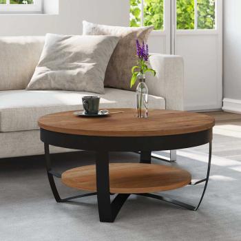 ARDEBO.de - Couchtisch 65x65x32 cm Massivholz Akazie