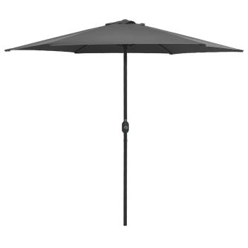 ARDEBO.de - Sonnenschirm mit Aluminium-Mast 270x246 cm Anthrazit