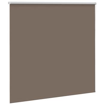 Verdunkelungsrollo Kaffeebraun 160x130cm Stoffbreite 156,6cm