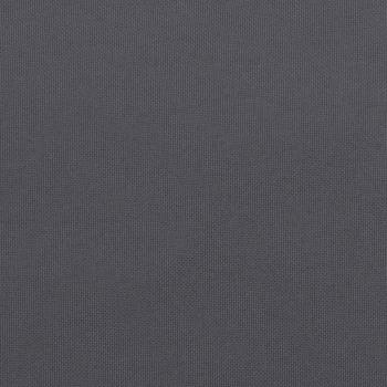 Gartenbank-Auflage Anthrazit 100x50x3 cm Oxford-Gewebe
