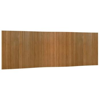 Paravent Braun Breite 600 cm Höhe 165 cm Bambus