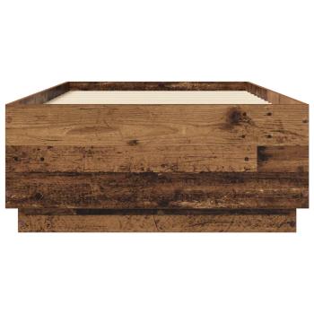 Bettrahmen Altholz 80 x 200 cm Holzwerkstoff