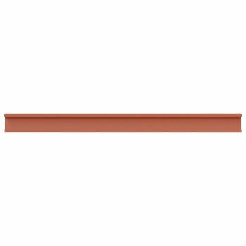 Wandregal Wandhalterung 4 Stk. Rot 115 x 9 x 3 cm Holzwerkstoff