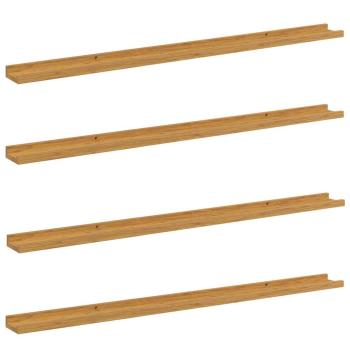 Wandregal 4 stk. Beige 115 x 9 x 3 cm Holzwerkstoff