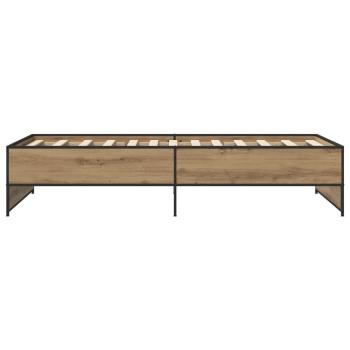 Bettrahmen Artisan-Eiche 80 x 200 cm Holzwerkstoff