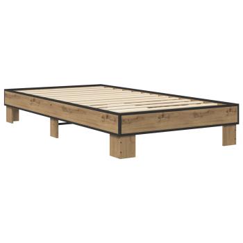 Bettrahmen Artisan-Eiche 80 x 200 cm Holzwerkstoff