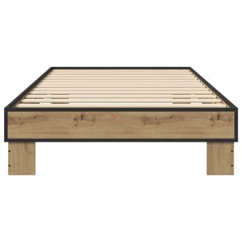 Bettrahmen Artisan-Eiche 80 x 200 cm Holzwerkstoff