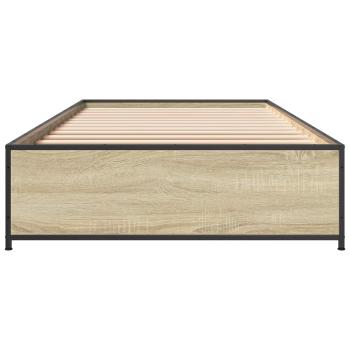 Bettrahmen Sonoma-Eiche 80 x 200 cm Holzwerkstoff