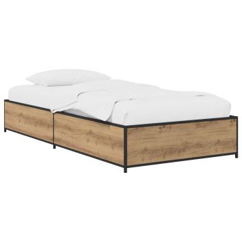 Bettrahmen Artisan-Eiche 80 x 200 cm Holzwerkstoff