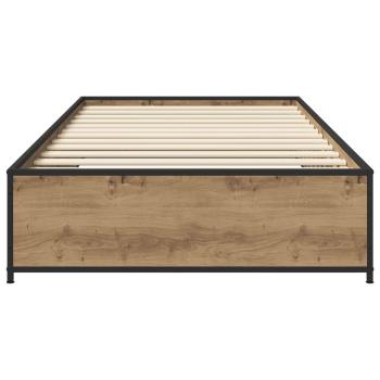 Bettrahmen Artisan-Eiche 80 x 200 cm Holzwerkstoff