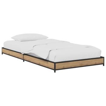 Bettrahmen Artisan-Eiche 80 x 200 cm Holzwerkstoff