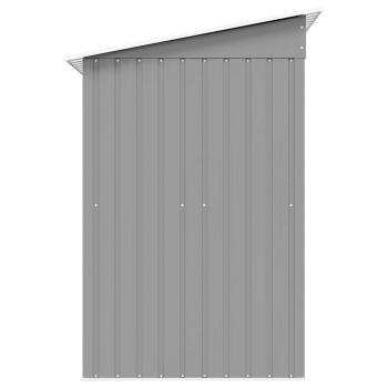 Gartenschuppen Grau Metall