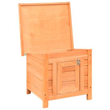 Katzenhaus 50x46x43,5 cm Kiefernholz & Tannenholz