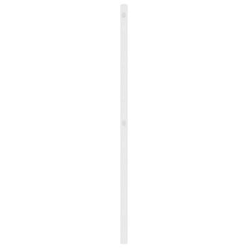 Ersatz-Kopfteil Metall Weiß 180 cm