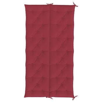 Gartenbank-Auflage Weinrot 200x(50+50)x7 cm Oxford-Gewebe