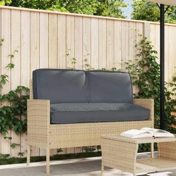 Kissenset Oxford-Stoff Anthrazit 120 x 50 x 52 cm