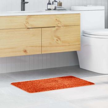 ARDEBO.de - Rutschfeste Badmatte Orange 50 x 80 cm PP