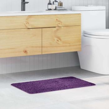 ARDEBO.de - Rutschfeste Badmatte Lila 50 x 80 cm PP