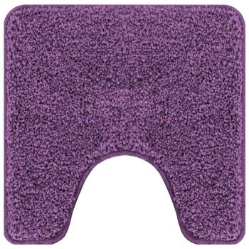 Anti-Rutsch Badematten-Set 3 stk. Lila 50 x 80 cm PP