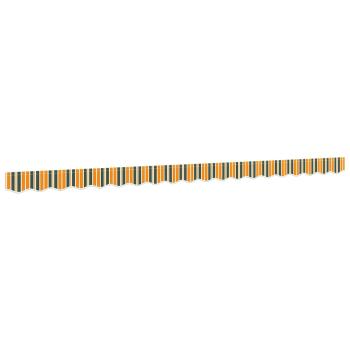 Ersatzvolant für Markise für 5 m Grün-gelb gestreift Polyester