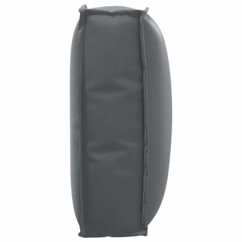 Kissen Anthrazit 50 x 40 x 12 cm Oxford-Stoff